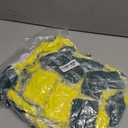 Tanlade Individually Wrapped Sponge Dishwashing Sponge Bulk Non Scratch Scrub Sponges Kitchen Scouring Pad for Household Cleaning Rental Dishes Hotel Apartment Car (Yellow,Green)