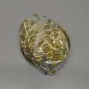 10 Feet Heavy Duty Gold Chain with 5" Light Canopy Kit for Chandelier, Swag Light Kit Light Fixture Mounting Bracket for Hanging Light