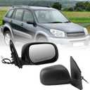 Right Passenger Side Mirror Compatible with Toyota RAV4 2009 2010 2011 2012 Power Manual Folding Non-Heated US Built Door Mirrors (3 Pins)