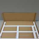 Fixed Window Safety Guard 14x 38 Adjustable Width Prevents Accidental Falls, Non-Egress, Tamper Resistant Screws Included, White, Single Pack