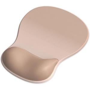 Ergonomic Mouse Pad with Wrist Rest, Gel Mousepad with Wrist Support, Pain Relief, Mouse Wrist Rest with Non-Slip PU Base, Computer Mouse Pad for Laptop, Desk, Gaming, Office, Home, Brown (Mocha Sand)