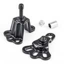 Orion Motor Tech Universal Front Wheel Hub Puller Set for 3-3/4 to 4-1/2 Inch IDs, Rear Axle Puller Kit for 4-1/2 to 5-1/2 Inch IDs, Flange Type Axle Remover Tool with 5/8 inch x 18 Forcing Bolt