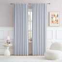 DUALIFE Silver Grey Curtains Room Darkening Curtains, Rod Pocket and Back Tab Thermal Insulated Drapes 52x96 Inch 2 Panels