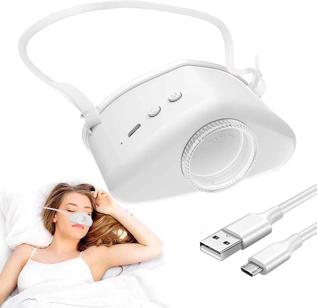 4 in 1 Anti snoring Devices,2025 New Atomization snoring Solution,Right Amount Fog,Adjustable Wind Force Anti snoring Devices for Comfortable Sleep,Improve Your Quality of Life