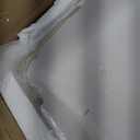 KES Bathroom Vessel Sink 20 Inch Above Counter Rectangular White Ceramic Countertop Sink for Cabinet Lavatory Vanity, BVS123S50