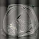 40FT Extra Long Kerf Weather Stripping Door Seal for Large Gaps and Easy Installation (White)