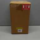 Deco 79 Metal Geometric Indoor Outdoor Candle Lantern Decorative Lantern Candle Holder, Set of 3 Lantern 12", 10", 6"H, Dark Brown