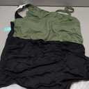 Aqua Eve Plus Size One Piece Swimsuit for Women Tummy Control Bathing Suits One Shoulder Swimwear 18W