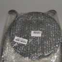 Fashion&cool Side Tables for Small Space, Metal Outdoor Indoor Round Side Table, Small End Table Pool Chair Side Table for Patio Yard Porch Balcony Garden Bedside Plant Stand