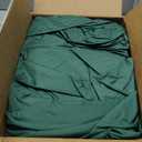 Ganggend 10x10ft Canopy Replacement Top, Double Tiered Pop up Gazebo Covers Replacement with 12 Velcros, Waterproof UV Protective Nylon, Outdoor Shelter for Grill, Patio, Event, Trade Show (Green)