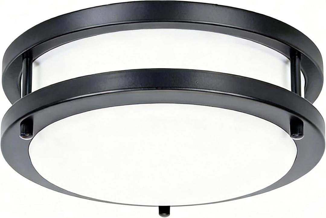 Drosbey 36W Dimmable Ceiling Light Fixture, Flush Mount Light Fixture, LED Ceiling Lights for Bathroom, Bedroom, Kitchen, Super Bright 4000 Lumens, 400W Equivalent, 5000K Daylight, UL Listed