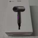 slopehill Professional Ionic Hair Dryer, Powerful 1800W Fast Drying Low Noise Blow Dryer with 2 Concentrator Nozzle 1 Diffuser Attachments for Home Salon Travel (Black)