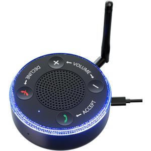 Phone Ringer Amplifier for Hearing Impaired & Seniors, Bluetooth Cell Phone Loud Amplifier with Flashing Lights, Upgrade Speaking Directly 3-Mode Adjustable Receiver, External Ringer for Cellphone