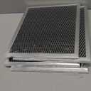 Cenipar 97007696 Range Hood Filter Charcoal Odour Filter for Range vent hood (8 3/4" X 10 1/2" X 3/8")-4 Pack