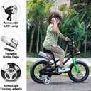 Glerc Fantacy Kids Bike, 12-20 Inch Children Bicycle for 2-13 Years Old Boys Girls, Kids Bicycle with Water Bottle Holder & Headlight & Training Wheels, Multiple Colors