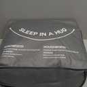 Weighted Blanket for Adults Queen Size 15 lbs, Soft Cooling Heavy Minky Blanket for Sleep, Washable Throw Blanket with Glass Beads, 60 x 80 Inches, Grey