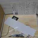 4-in-1 Toddler Kitchen Step Stool, Foldable Learning Standing Tower with Whiteboard, Wooden Kitchen Stool Helper for Kids, 1-3 Year Old Boy Girl Gifts