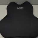 QUTOOL Lumbar Support Pillow for Car/Office Chair, Memory Foam Back Cushion for Car Seat, Back Pain Relief Adjustable Strap and Washable Cover, Lower Back Pillow Fits Most Cars, Trucks (Black)