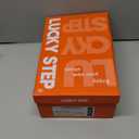 LUCKY STEP Women's Platform Canvas Sneaker Casual Lace-up Stylish Tennis Running Retro Classic Trainers Walking Fashion Sneakers, Size 7, Brown Leopard