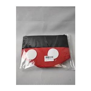 Felt Bag Basket Basket w/Handle RED & BLACK Mouse Ears Easter Toy Basket New 3 Pack