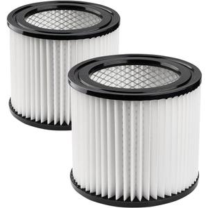 90398 Replacement Cartridge Filter for Shop-Vac 903-98 90398 9039800 903-98-00, Small Cartridge Filter Fits with Shop-Vac 1-4 Gallon Wet/Dry Vacuum Cleaners, 2 Pack