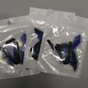 3 x WIRESTER Acrylic Hanging Ornament for Christmas Tree Holidays, Party, Car, Home, Office Decoration, Ready to Hang Ornament, Unique Xmas Gift Idea for Bird Lover - Blue Jay Bird (S1)