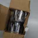 PBYMT Black Front Axle Nut Cover Cap CNC Aluminum Compatible for Harley Davidson Touring Road King Street Glide Electra Glide Softail Sportster Iron 883 Fat Boy 2002-2024