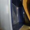 IRIS USA XX-Large Side Entry Cat Litter Box, Open Top Extra Large Litter Box for Big Cats and Multi-Cat Households, High Sided Scatter Shield, Easy to Clean, 30" L x 20" W x 14" H, Navy