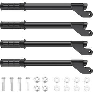 4 Pcs Generator Handle Kit, 15.8 Inch Folding Handles with Assembly Hardware, Outdoor Generator Wheel Accessories, Universal Fit