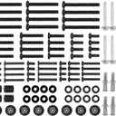 Suptek Universal TV Installation Hardware Kit Includes M4 M5 M6 M8 TV Sets Screws and Spacers for Most TVs Up to 80"/204cm YF-UVSP