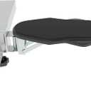 Ergonomic Arm/Elbow Rest for Desk - Foldable Rotatable Elbow Support for Computer Desk, Office & Gaming Comfort (Foldable Rotating Black)