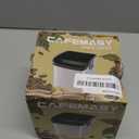 Cone Coffee Filter Holder Storage - Frosted Silver Pour Over Coffee Paper Filter Holders Container Dispenser for Counter for Organize #4#3#2#1 Cone & V60 Coffee Filters