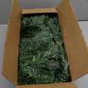 HomeKaren Christmas Garland 9 Ft by 12 Inch Prelit Fraser Fir Xmas Garland with 50 LED Lights 550 Tips, Real Like Lush and Classics Green Style for Indoor Outdoor Home Decoration