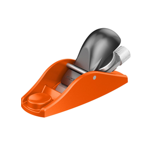 JORGENSEN 3.5" Mini Wood Planer - Mini Hand Planer for Woodworking, Block Plane, Small Hand Plane for Trimming, Wood Planing, Craft, Professional Ductile Iron Body, Adjustable Cutting Depth