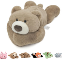 Niuniu Daddy 20" | 3.3 Pound Weighted Bear Stuffed Animals for Adults Kids, Giant Large Teddy Bear Plush Toy, Cute Brown Bear Body Pillow with Soft Fur & Body for Gift Christmas Birthday Holidays