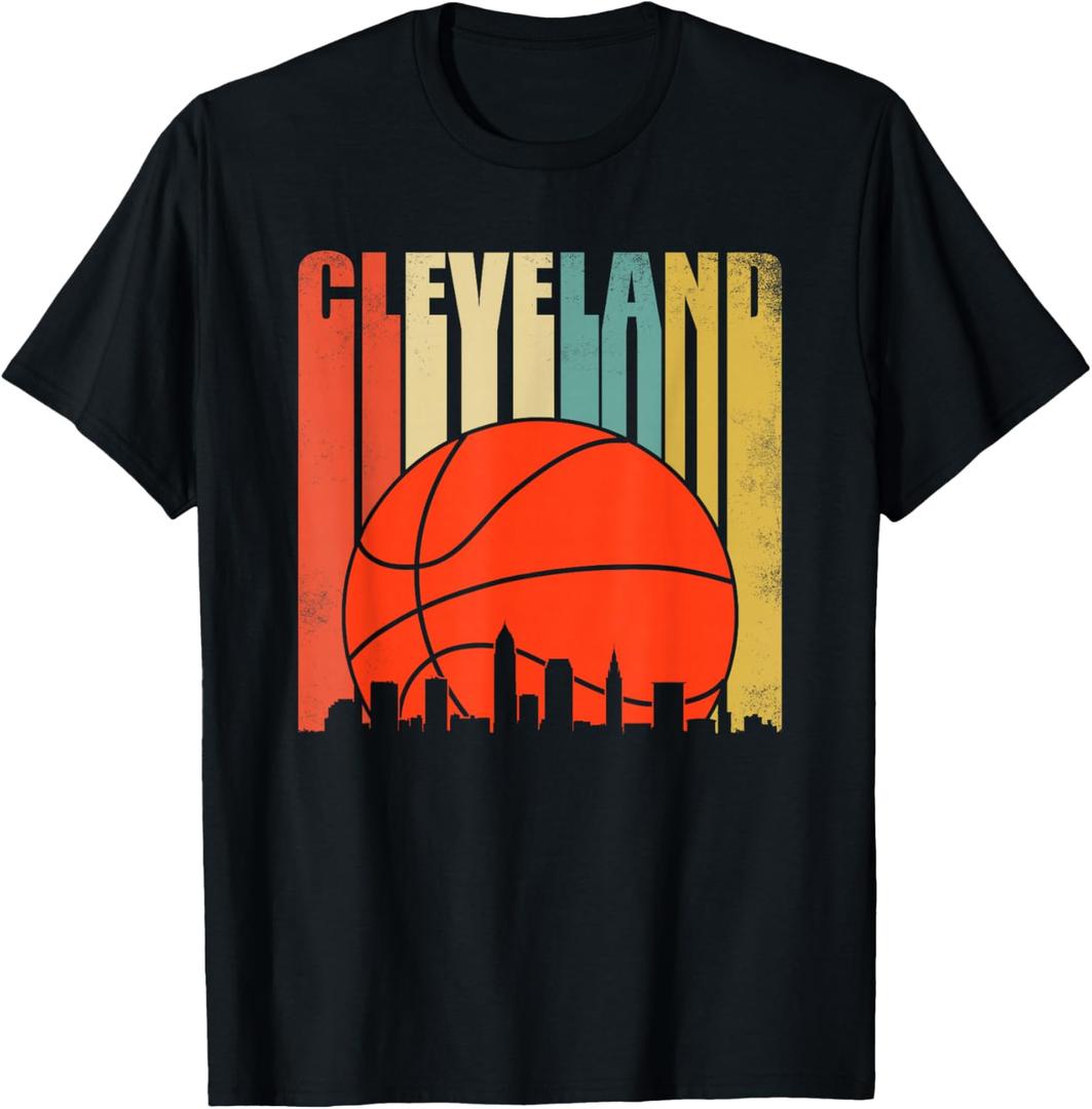 Vintage Cleveland Basketball Shirt Ohio T-Shirt, Size 3XL