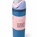 Owala FreeSip Insulated Stainless Steel Water Bottle with Straw for Sports and Travel, BPA Free, 24oz