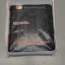 SEYMAC stock Case for iPad Pro 11-inch M5-M4 2025-2024, Shockproof Heavy Duty Case with Screen Protector, Pencil Holder, Rotating Stand, Hand Strap, Shoulder Strap, Black