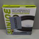 Sun Joe SPX-25H Pressure Washer Hose, 25 ft Extension Hose for SPX Series, M22-15 MM Connectors, up to 2,300 PSI, Weather-Resistant, Manufacturer Original