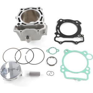 YZ250F WR250F Cylinder Piston Gasket Top End Rebuild Kit Φ77mm Cylinder for Yamaha WR250F YZ250F 2001-2013, Replace 5XC-11311-20-00
