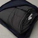 Topcee Weighted Blanket for Adults (15 lbs, 48" x 72") Twin Size Soft Cooling Heavy Blanket Sleeping, Apply to 130-160 lbs Body, Thick Breathable Blanket with Glass Bead, Easy Care (00-dark Grey)