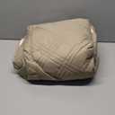 TAOCOCO Waterproof Recliner Sofa Cover, Non Slip Split Recliner Couch Covers with Elastic Straps Pocket, Washable Reclining Sofa Cover Furniture Protector for Kids, Dogs, Pets (3 Seater, Light Brown)