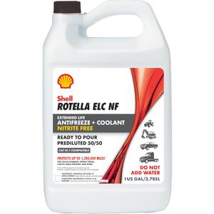 Shell Rotella Nitrite-Free Extended Life ELC Anti-Freeze + Coolant, Pre-Diluted 50/50, 1 Gallon