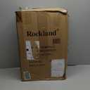Rockland Melbourne Hardside Expandable Luggage with Spinner Wheels, Metallic, Carry-On 20"