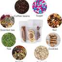 FireKylin 100 Pcs Resealable Bags,7.1" x 10.2" Matte Stand Up Zipper Bags for Packaging Products, Herbs, Snacks, Tea, Spices, Pet Food and Soaps