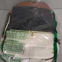 LOVEVOOK Travel Backpack for Women, TSA Carry On Backpack Flight Approved Luggage, 40L Water Resistant Personal Item Daypack Large Weekender Bag fit 17 inch Laptop with 3 Cubes, Beige-black-brown