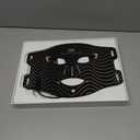 INIA Red Light Therapy Mask for Face 4 Light Modes with 850nm NIR, Red & Blue LED Light Therapy, 2600mAh Rechargeable LED Face Mask for Radiant Glow at Home, Black