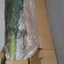 Artificial Bird of Paradise Plant 4Ft Tall Fake Tropical Palm Tree Large Fake Plants with 9 Silk Banana Leaves Faux Plant Indoor Decor Trees with White Pot for Home Bedroom Living Room Office