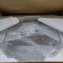 Bathroom Mirror-28X28 Wall Mirrors Decorative, Beveled Edge Frameless Mirror for Wall Bathroom, Vanity Room, Bedroom, Living Room and Entryway (Silver)