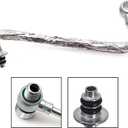 FZJDSD 4PCS Turbo Oil Return Drain Line and Oil Feed Pipe Kit 25198546 55567067 55587854 Compatible with Chevy Cruze Sonic Trax & Buick Encore 1.4 L4 55568031 55592600